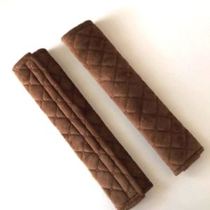 Seat belt cover pair